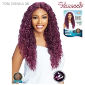 Vanessa Synthetic Tops Deep Middle Lace Part Swissilk Lace Front Wig - TDM CIENNA 28